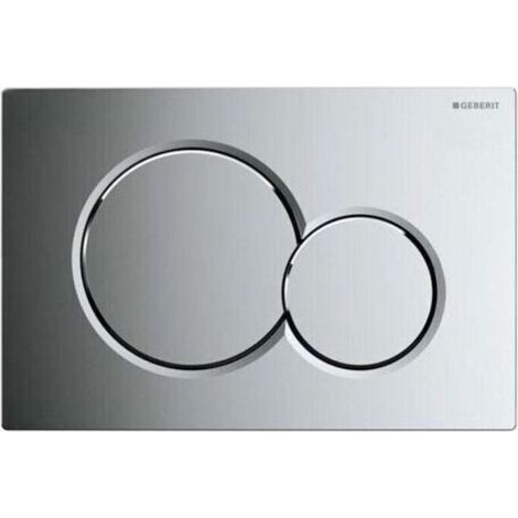 Geberit Sigma01 - Plaque de déclenchement SIGMA01, chrome poli (115.770.21.5)