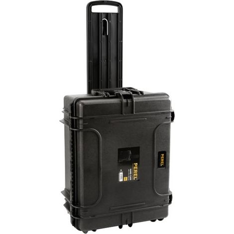 Velleman Cassetta degli attrezzi professionale nera trolley (1/5)