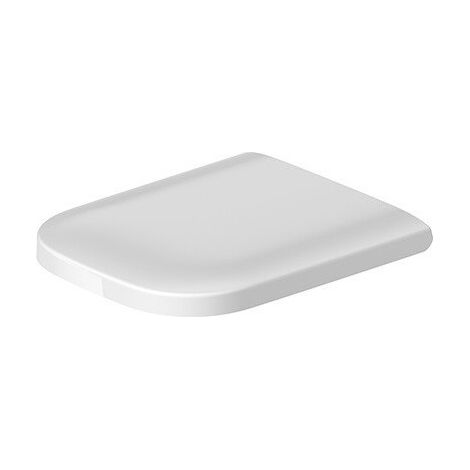 Abattant WC HAPPY D.2 avec fermeture amortie amovible blanc
