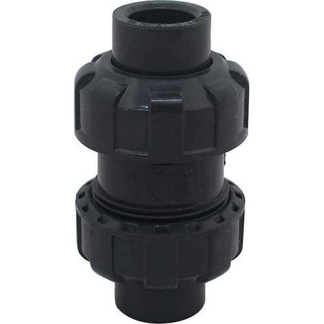 32-mm-Kugelrückschlagventil für Schwimmbecken, PVC-Rückflussverhindererventil (32 mm Innendurchmesser)