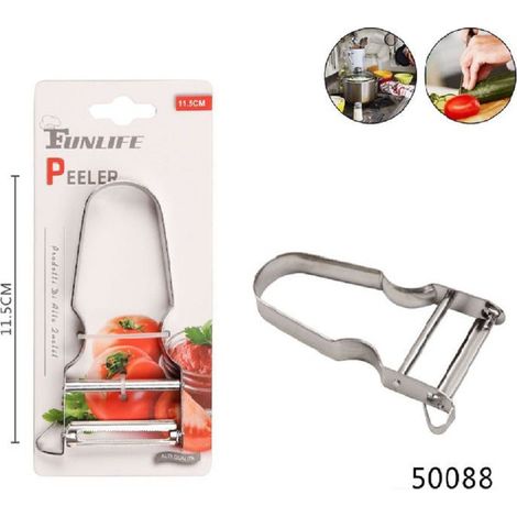 Kaela - Pelatutto Pelapatate Pela Tagliapatate Carote Sbuccia Frutta Verdura 11.5cm 50088 - (1/2)