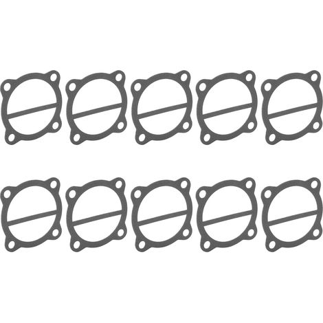Kit de remplacement pour compresseur d'air comprenant 10 joints de culasse, plaques de soupape et coussinets d'étanchéité en papier pour cylindre. (1/5)