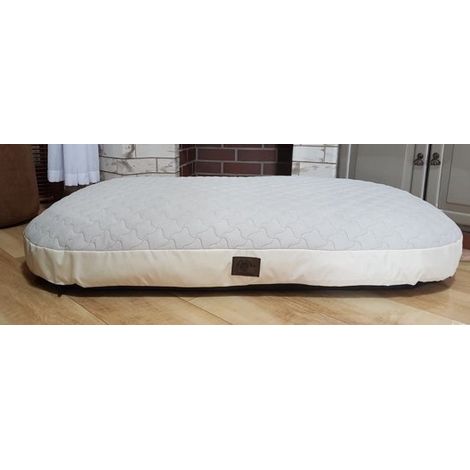 Lit pour chien en cuir artificiel XXL - coussin pour chien canapé pour chien lit pour chat panier pour chien - étanche 130 X 80 cm (1/2)