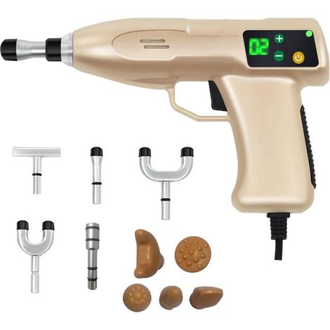 780N 4 Niveaux réglable chiropratique réglage Instrument intensité thérapie électrique Correction Pistolet activateur Cervical Massagera