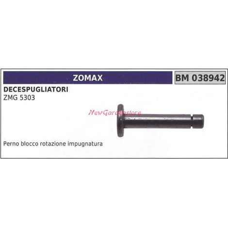 Perno blocco rotazione ZOMAX decespugliatore ZMG 5303 038942