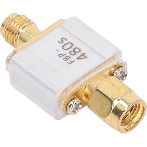Filtre SAW 480 MHz 50 ohms à faible perte d'insertion, filtre passe-bande anti-interférences pour récepteur SAW (1/5)