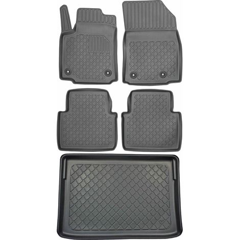 Tapis de coffre ARISTAR 193437G + tapis de sol ARISTAR 603437 - Citroën C3 Aircross Crossover à partir de 11.2017, CP2 avant - INSTALLÉS (1/5)