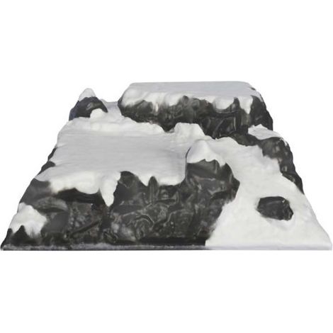PAESAGGIO MINI PISTA DA SCI 39X38CM ACCESSORI PRESEPE NORDICO MYVILLAGE MY24