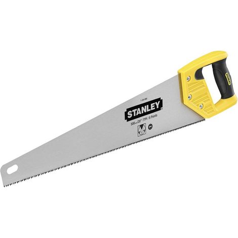 Sega a mano segaccio legno manuale potatura lunghezza 55 cm - stanley (1/2)