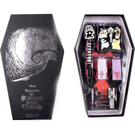 Set di cancelleria Nightmare Before Christmas collezione da 10 pezzi