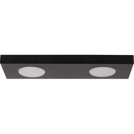 [NEUWERTIG] B-Ware SIGMA Deckenleuchte Lampe HERO 2 Innenleuchte schwarz Stahl GX53 LED Esszimmer (1/2)