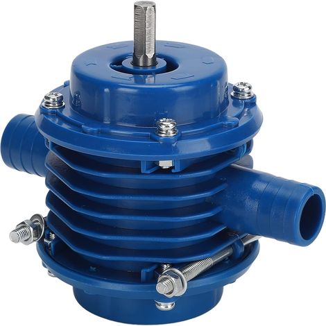 1 Pompe De Forage, Auto-amorçante Centrifuge, Acier Inoxydable Abs, Pour Perceuse 350w (1/5)