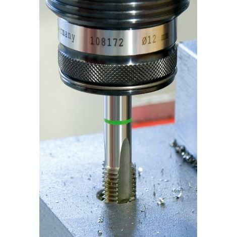 Taraud pour machine RUKO 232080E 1 pièce métrique M8 x 1.25 1.25 mm coupe à droite DIN 371 HSSE-Co 5