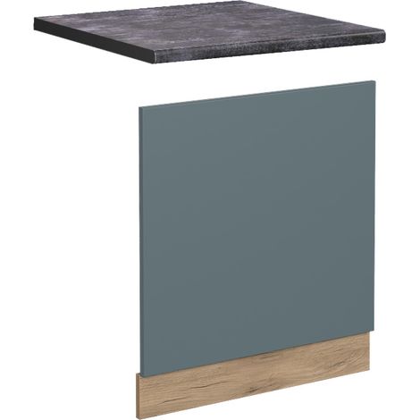 Pannello frontale R-Line, Grigio-blu, 60 cm , PL Antracite, Vicco