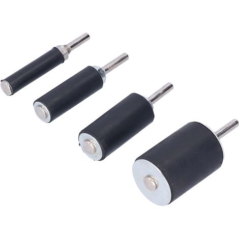 16 Bandes Abrasives pour Tambour de Ponçage - Grains 60, 80, 120 - Idéales pour Polissage et Élimination de la Rouille (1/5)