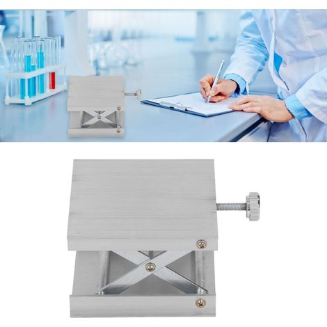 Plateau de Niveau en Aluminium avec Support de Montée Manuelle pour Laboratoire Accessoire de Support de Niveau Laser Automatique-KZQ (1/5)