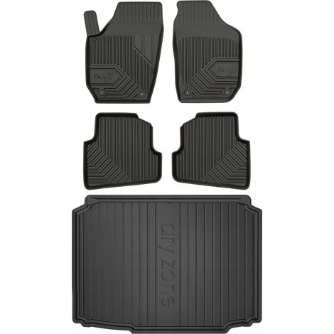 SET 77 Alfombrillas y moquetas Skoda Fabia 2 Hatchback 2006-2014 (1/5)