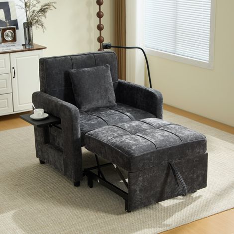 poltrona soggiorno 167x79x83 reclinabile contenitore OKMYHOME (1/5)