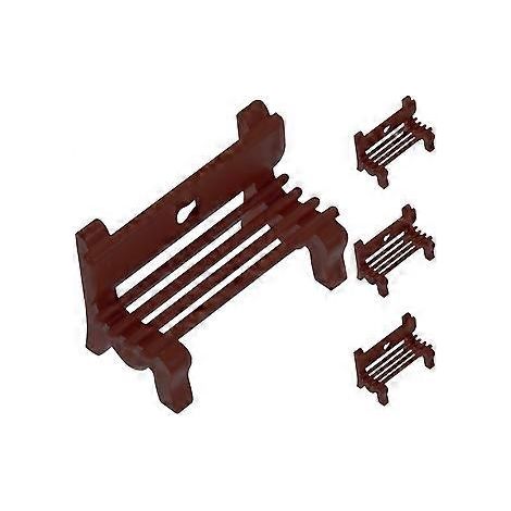 pièces pour aménagement paysager miniature : mini-banc, table à sable, accessoire pour mini-parc