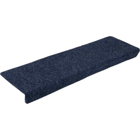 Maison Exclusive - Tapis d'escalier autocollants 10 pièces 65 x 21 x 4 cm Anthracite Bord rectangulaire