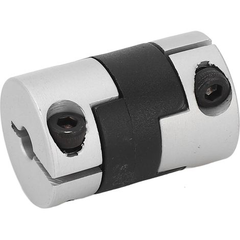 Flexible Wellenkupplung aus Aluminium, Pflaumenform, D20 L33-Steckverbinder, hohe Torsion für 3D-Drucker, Servomotor, CNC-Maschine (1/5)