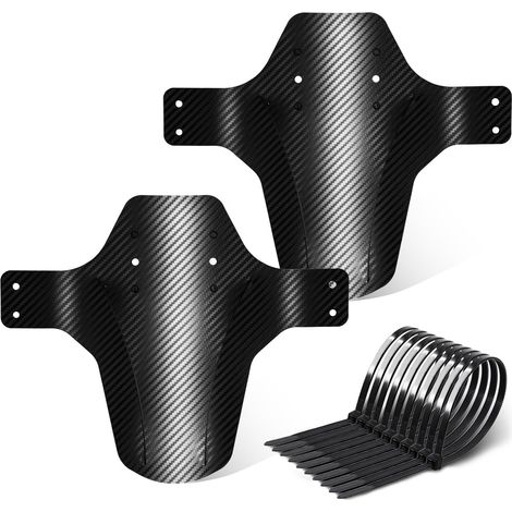 Garde-boue VTT Lot de 2 Protection de Vélo Contre la Boue Arrière et Avant avec Attaches de Câble Accessoire Cyclisme (1/5)