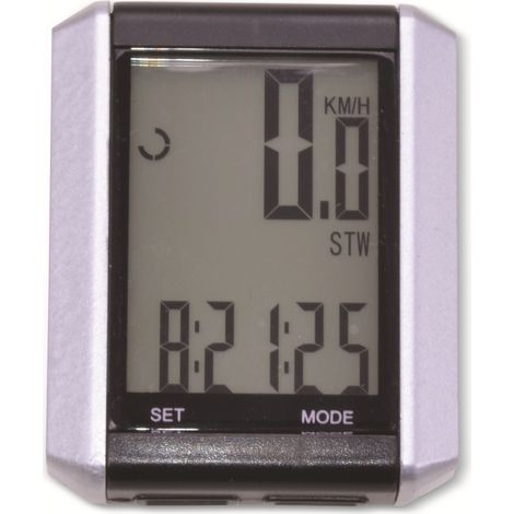 FILMER Compteur de vélo 40108, sans fil, 21 fonctions