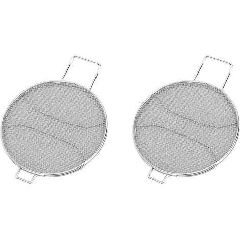 2 pare-éclaboussures pour Ninja Foodi IG651 IG600 IG601, protection anti-éclaboussures en acier inoxydable pour poêle à frire (1/5)