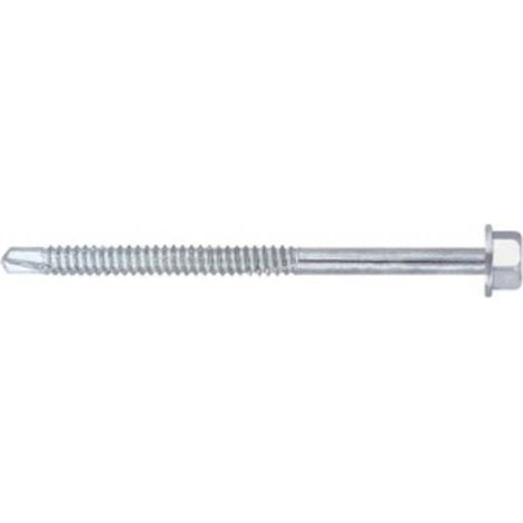 100 x VITE P/LAMIERA AUTOPERFORANTE TECC 6,3X 70MM ZN AP6