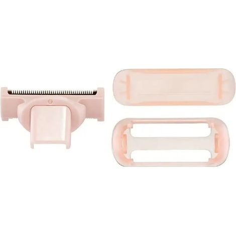 Têtes de rechange compatibles avec les rasoirs électriques, têtes de rechange pour le corps pour une finition parfaite, rasage impeccable pour femmes, tête de rechange pour épilateur avec capuchons (1/5)