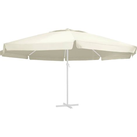 Maison Exclusive - Telo di Ricambio per Ombrellone Sabbia 610 cm