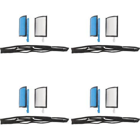 Kit de réparation de volet de chauffage de climatisation bi-zone en 4 pièces 6480E3 pour Peugeot 407 (modèles 2004-2016) et Citroën C5 (modèles 2001-2008).