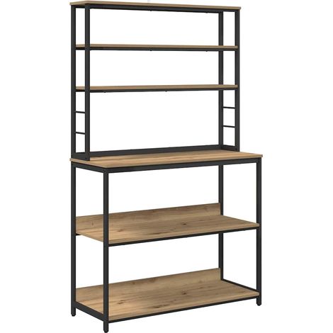 Maison Exclusive - Küchenregal Artisan-Eiche 100 x 40 x 168 cm Ho