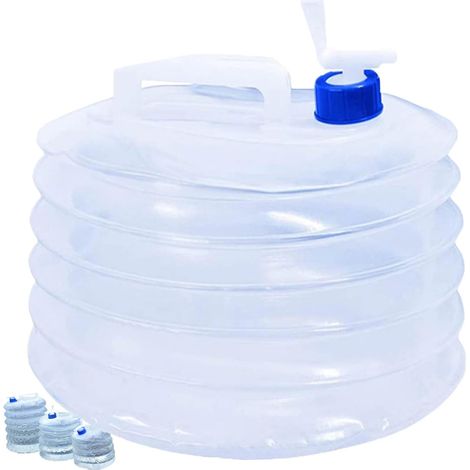 Réservoir d'eau pliable 5L 10L, seau pliable, porte-eau, réservoir d'eau portable et sans BPA, arrosoir, seaux de rangement-AquaForge (1/5)