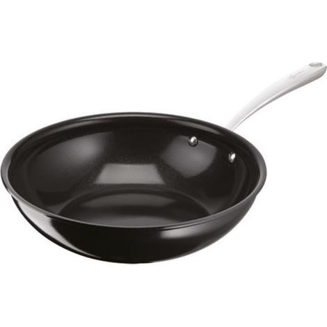 Padella wok in alluminio nero da 28 cm - 010275041828 - Lagostina