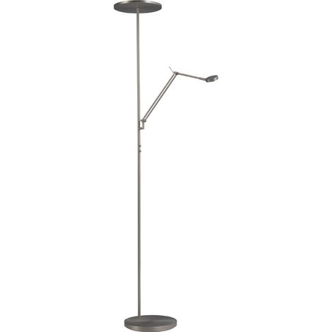 Lampadaire Denia 2 avec lampe de lecture - 1081-37-DW