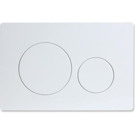 Panneau de réservoir d'eau caché, accessoires de bouton de chasse d'eau de toilette à montage mural, adapté au MB2010,Blanc (1/5)