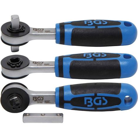 Cliquet Traversant 6,3 mm (1/4) Précision et Robustesse pour Outillage, Acier, Zones Difficiles - D-Work (1/5)