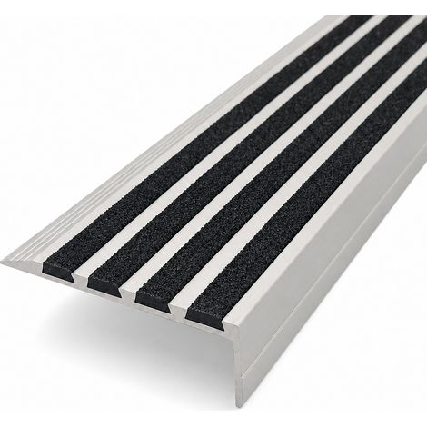 Treppenkantenprofil Solid Länge: 134 cm (1/4)