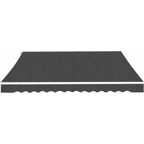 Maison Exclusive - Toldo plegable de operación manual 450 cm antr