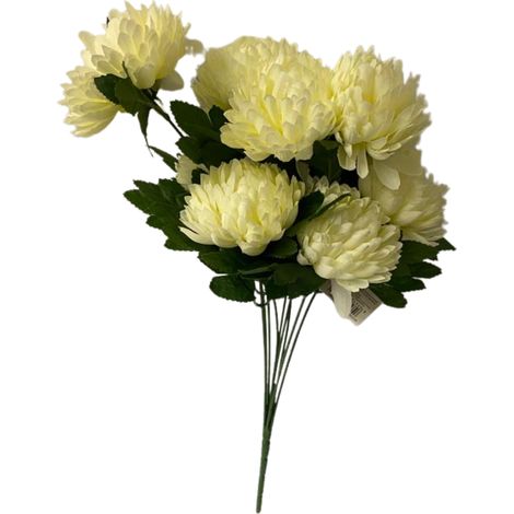 CESPUGLIO CRISANTEMO BIANCO H45CM