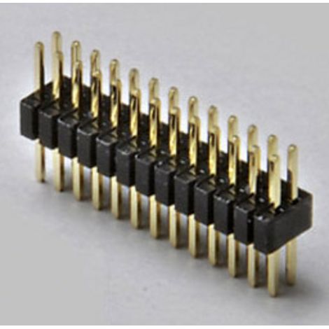 BKL Electronic Stiftleiste (Standard) Anzahl Reihen: 2 Polzahl je Reihe: 3 10120630 1 St.