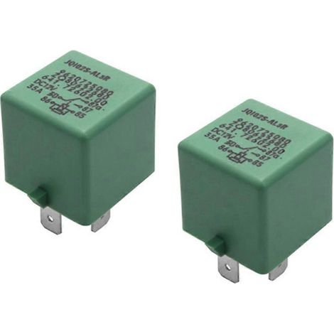 Pcs 12V 35A 5 Pins Cooling Radiator Fan Relay Green 6547TX for 206 207 306 307 406 407 807 (1/5)