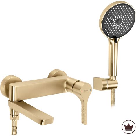 WANNENARMATUR PREMIUM REA MAXIM BRUSH GOLD (1/5)