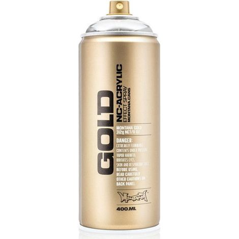 Peinture en bombe - MONTANA - GOLD - Gris - Finition soyeuse - Résistante à la lumière