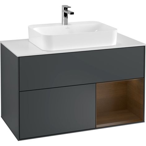 Villeroy & Boch G371GNHG Meuble sous-vasque Finion G37 (1/2)