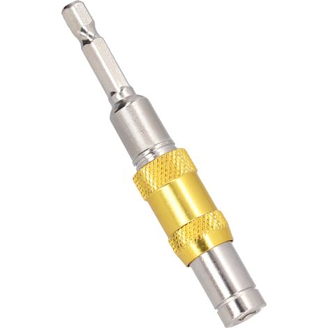 Lot de 2 porte-embouts magnétiques en acier chrome vanadium à changement rapide, outil de perçage 1/4 po 89 mm (1/5)