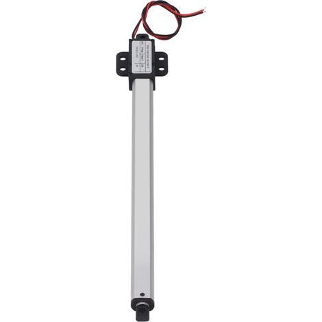Elektrischer Mini-Linearantrieb, 200 mm Hub, 20 N Schubkraft, 30 mm/s, IPX4-Schubstange mit Endschalter (1/5)