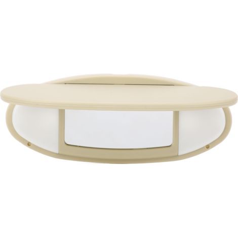 Yosoo Health Gear Visor de Soleil de Voiture, Nuance D'intérieur du Véhicule de Sunshade, avec Miroir de vanité, Remplacement de la Visière du Soleil Anti-Monnaie pour R55 R56 R60 2007‑2014 (Beige). (1/5)