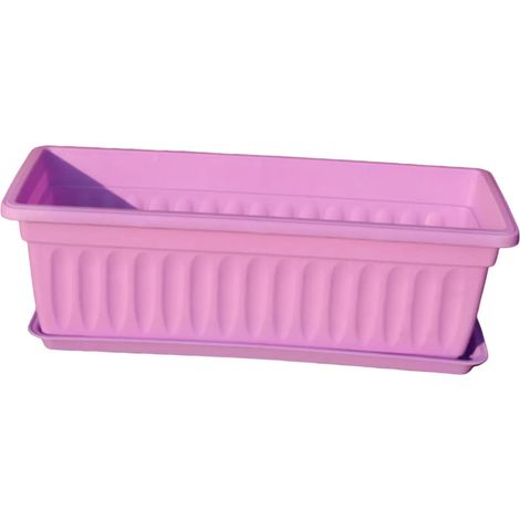 Jardinière de fenêtre, jardinière de pépinière, violette (1/5)
